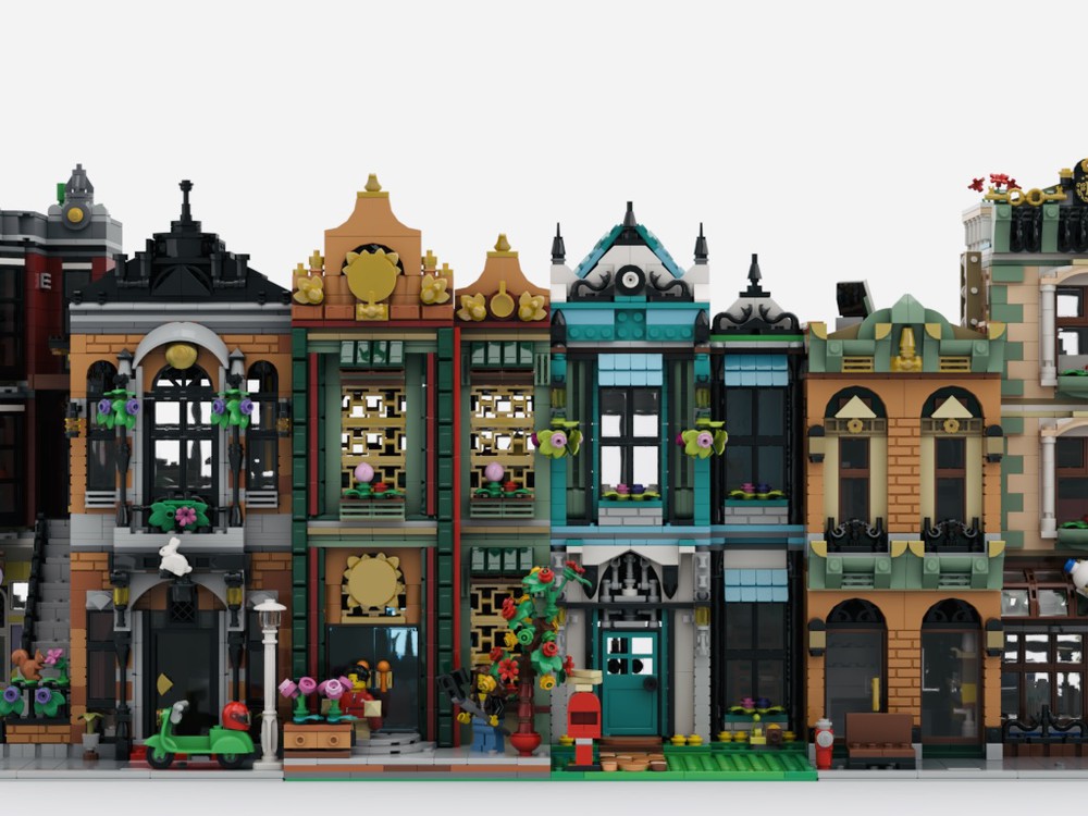 LEGO MOC Jade Townhouse - Alt Design of Set 80113 by Brick Artisan ...