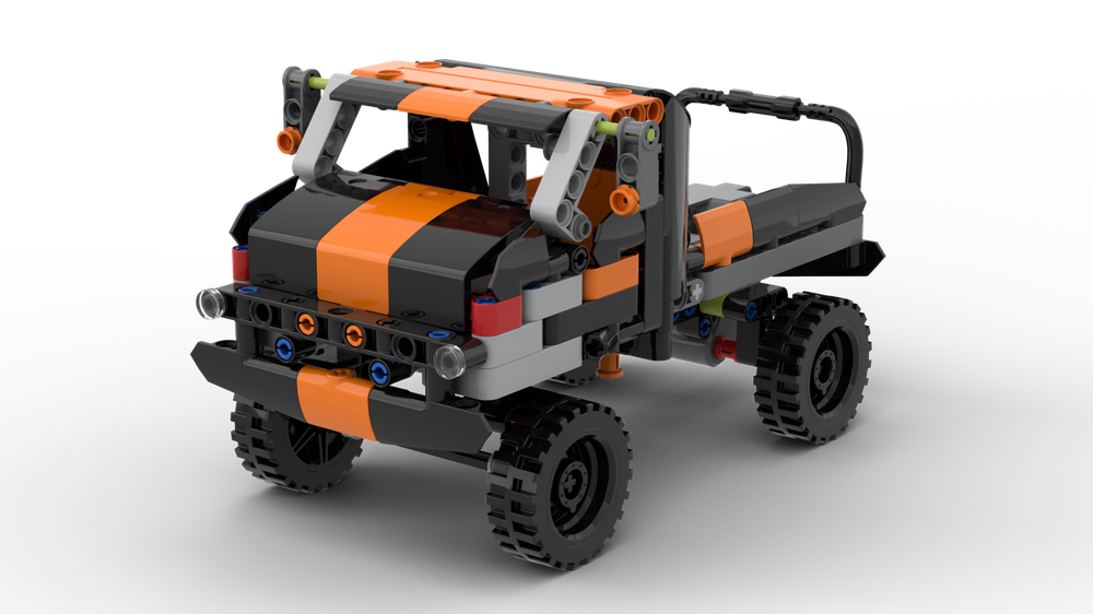 LEGO MOC 42166 - B-model - rusty Mercedes-Benz Unimog by stily ...