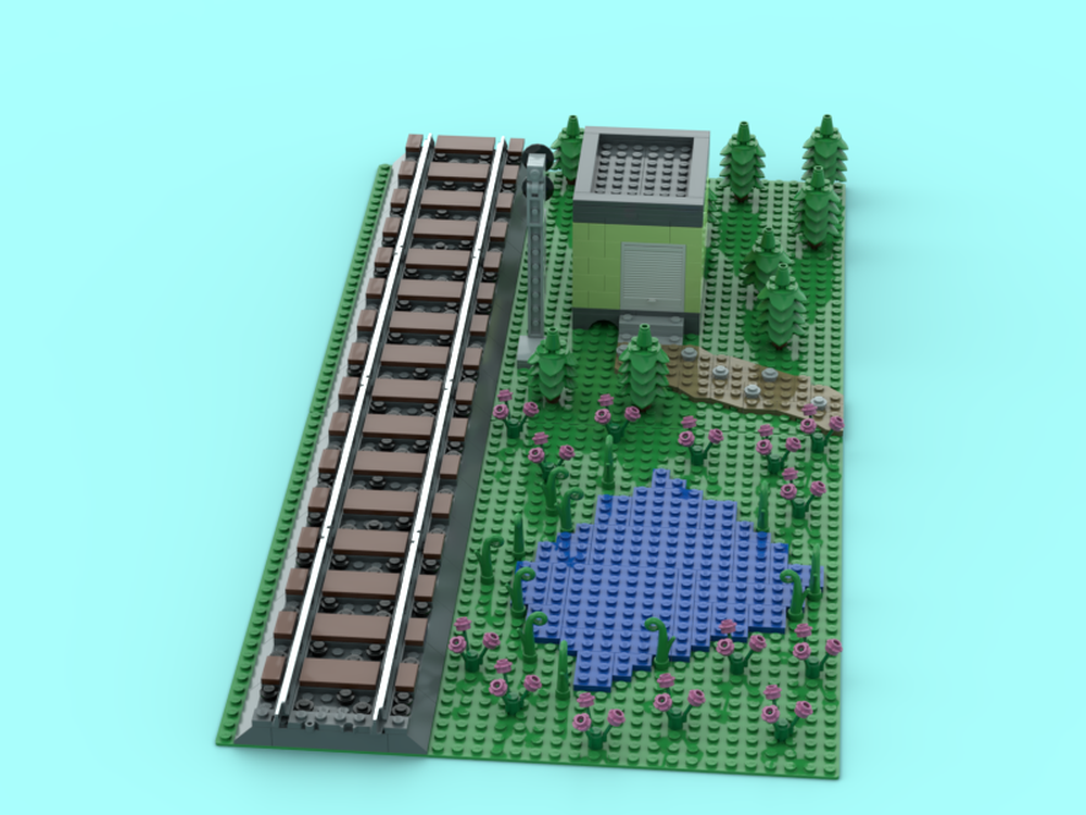 LEGO MOC 2 Train tracks by Mr_Minifigure | Rebrickable - Build with LEGO