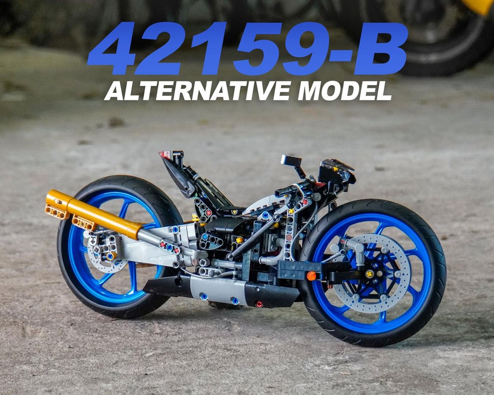 MOC-174378 Lego Technic 42159-B model : concept bike