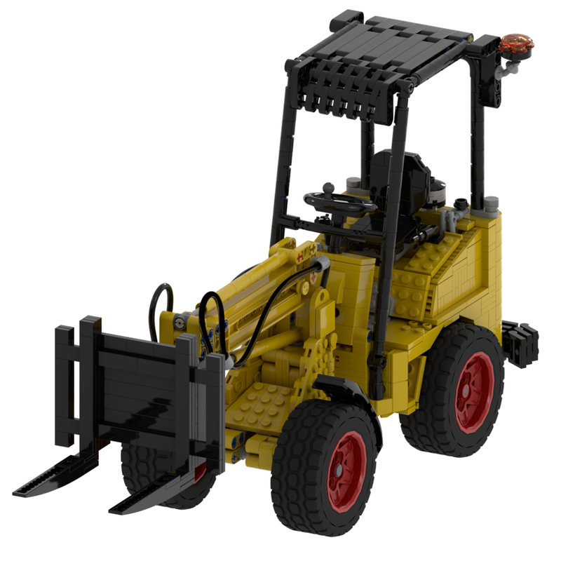 LEGO MOC Handler Knikmops 130TE by Plaatart Rebrickable Build with LEGO