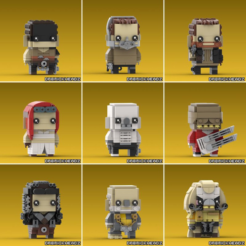 LEGO MOC Mad Max: Fury Road Brickheadz Collection by DrBrickheadz ...