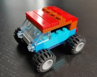 Small stunt car