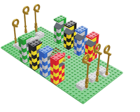 Quidditch Pitch to scale with: 71043