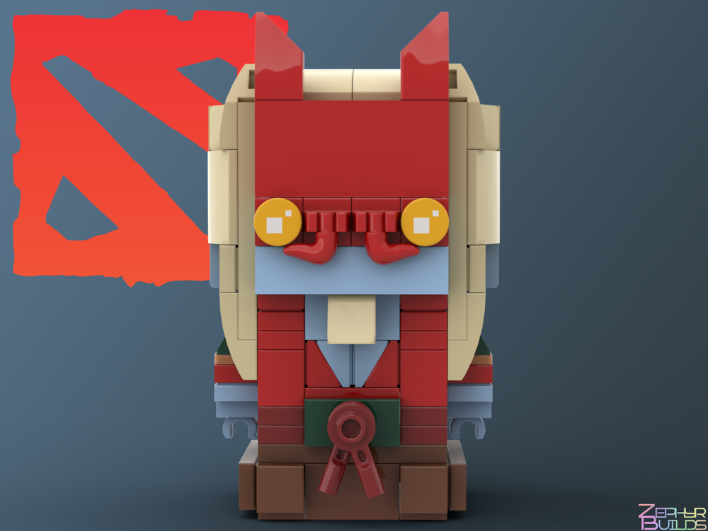 LEGO MOC-174460 DOTA 2 Grimstroke Brickheadz by ZephyrBuilds ...