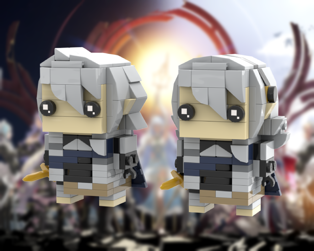 LEGO MOC-174464 Corrin Brickheadz - Fire Emblem Fates by StudWorks ...