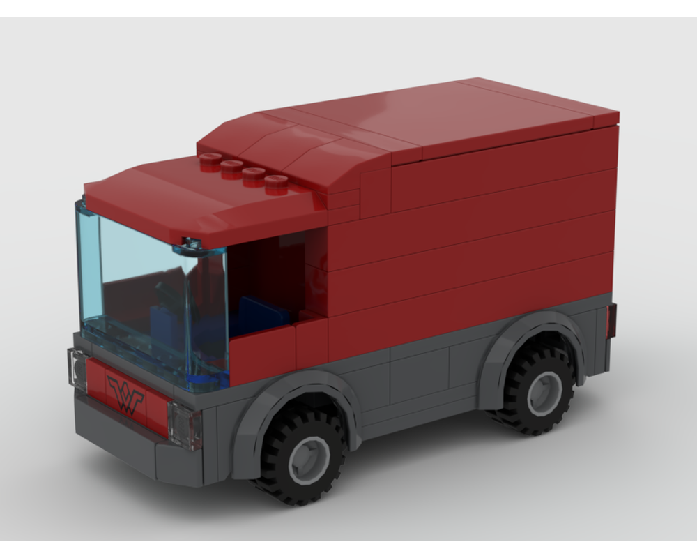 LEGO MOC Electric milk van/delivery van by HIGHWAY-PATROL | Rebrickable ...