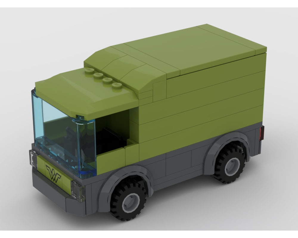 LEGO MOC Electric milk van/delivery van by HIGHWAY-PATROL | Rebrickable ...