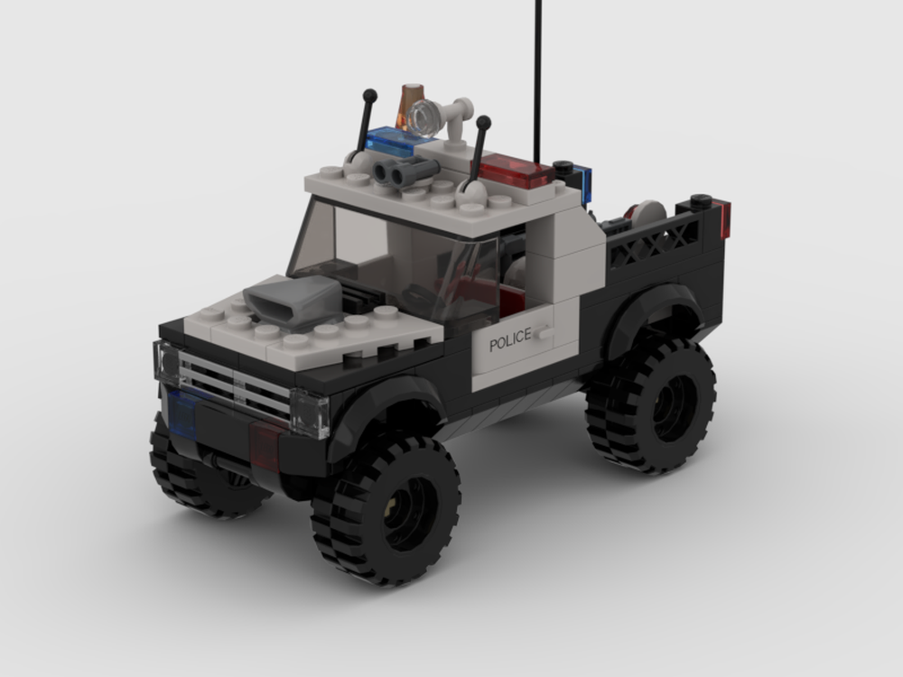 Lego Moc Police Car X By Highway Patrol Rebrickable Build With Lego