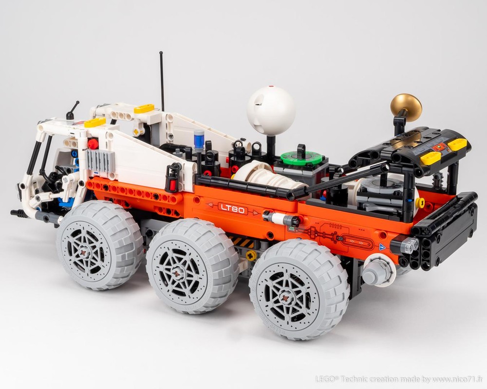 LEGO MOC 42180 Model B - Space Garbage Truck by Nico71
