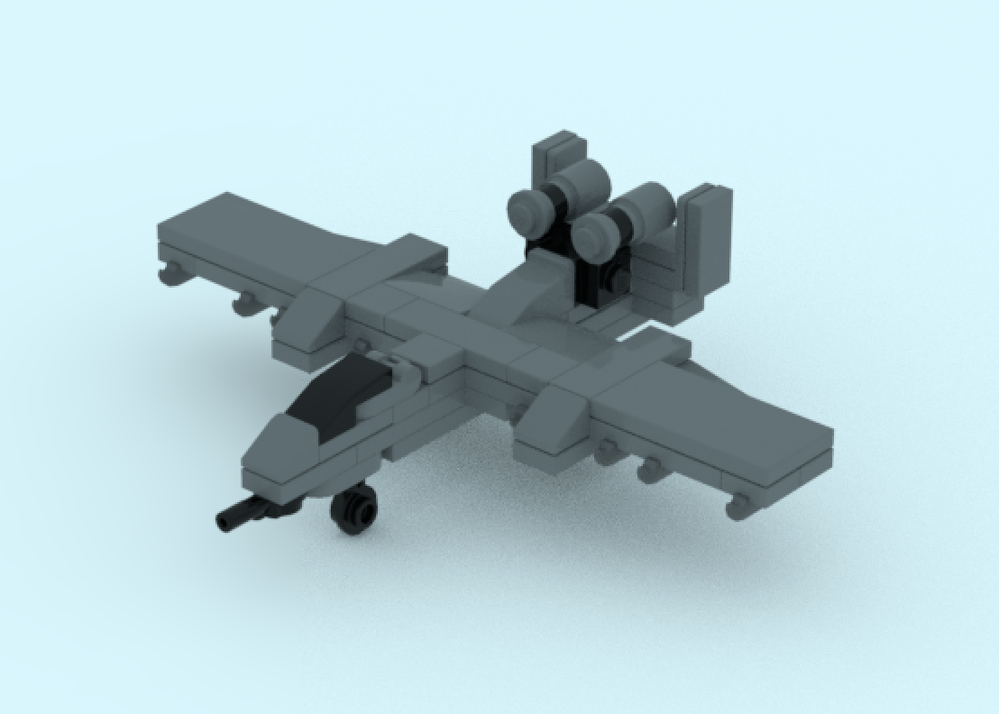 LEGO MOC-174622 A10 Warthog by notimportantdude | Rebrickable - Build ...