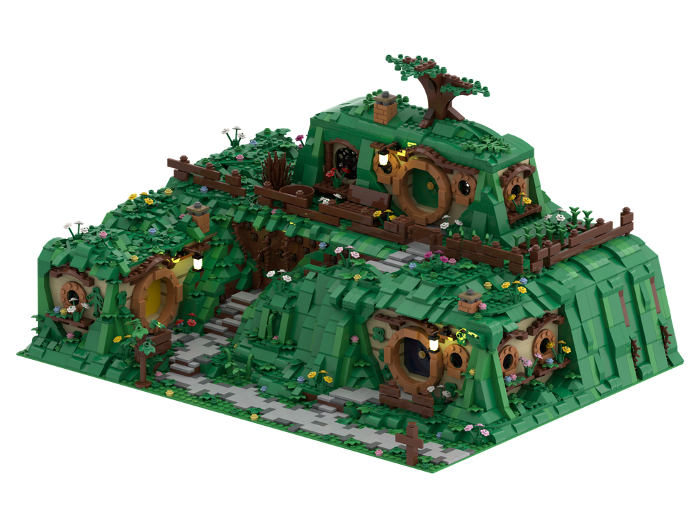 LEGO MOC UCS Hobbiton (An Unexpected Gathering Display Stand) by ...