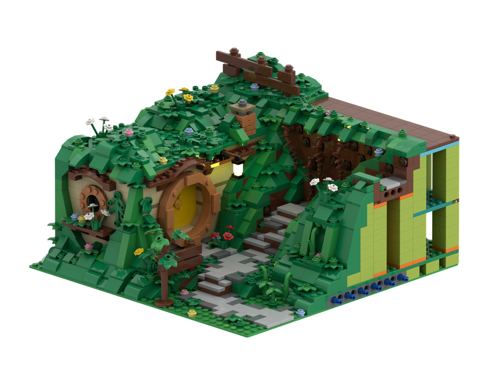 LEGO MOC UCS Hobbiton (An Unexpected Gathering Display Stand) by ...