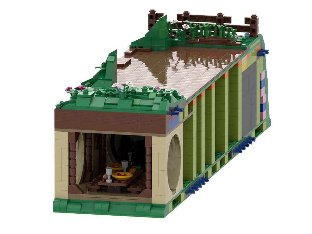 LEGO MOC UCS Hobbiton (An Unexpected Gathering Display Stand) by ...