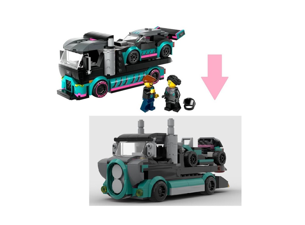 LEGO MOC-174662 60406- Old Truck by ale0794 | Rebrickable - Build with LEGO