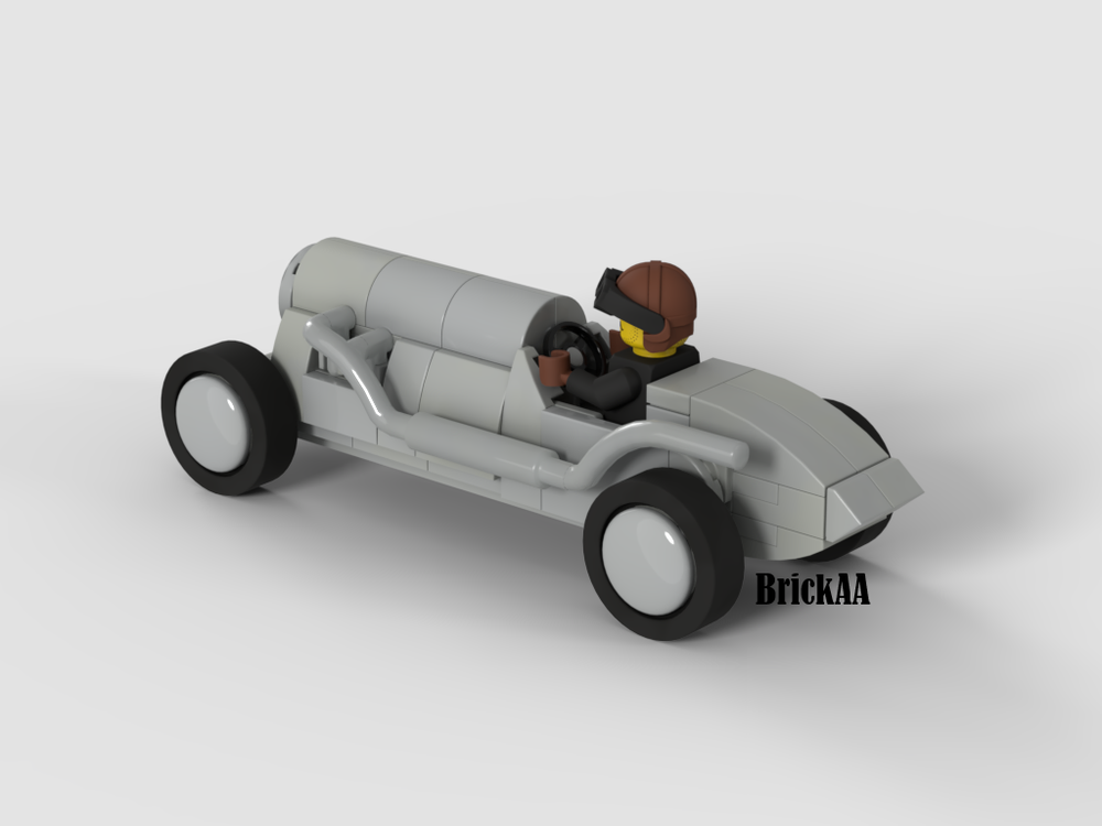 LEGO MOC Classic racing car by BrickAA | Rebrickable - Build with LEGO