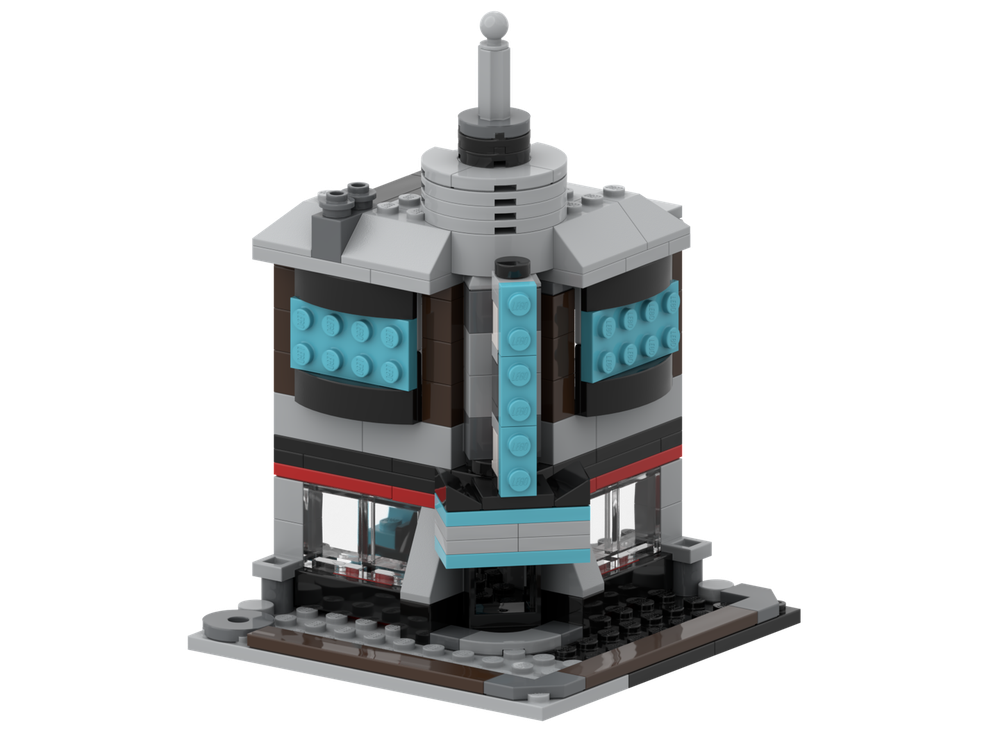 LEGO MOC-174681 31147 Micro Corner Cinema by Dafeld | Rebrickable ...