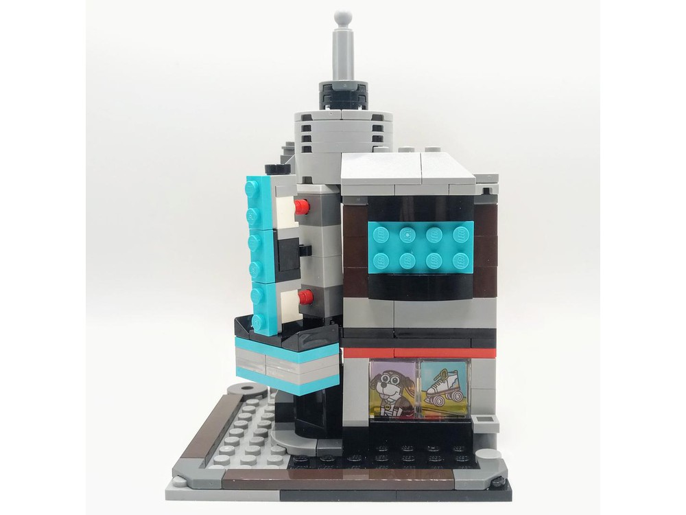 LEGO MOC 31147 Micro Corner Cinema by Dafeld | Rebrickable - Build with LEGO