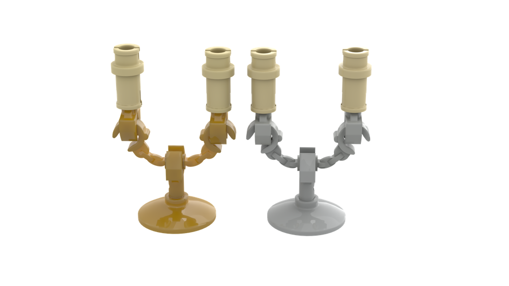 LEGO MOC Lego candlesticks by FangTom bricks Rebrickable Build with