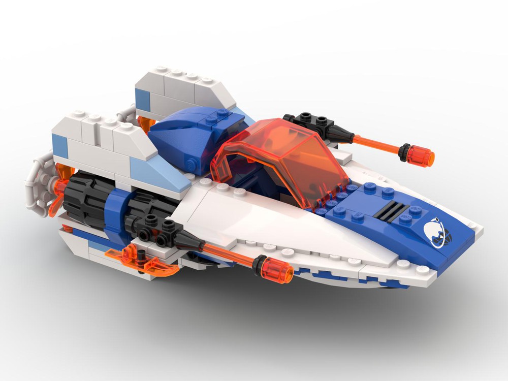 LEGO MOC Ice Planet 2002 A-shaped Starfighter by legobymunzy ...