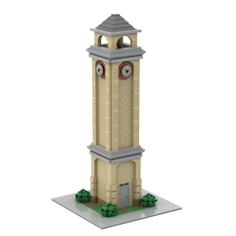 LEGO MOC Fortnite Tilted Towers Clocktower by building-and-rebuilding ...