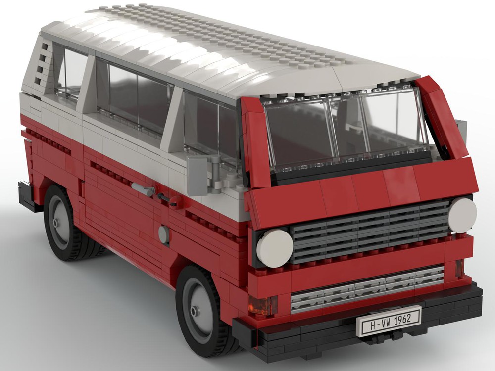 Lego Moc Vw T3 Transporter By Iuusion Rebrickable Build With Lego