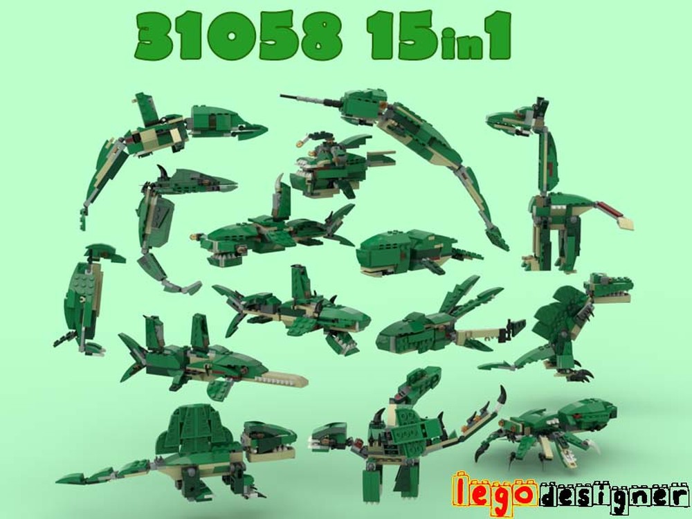 LEGO MOC 31058 15in1 Package -40% OFF by LegoDesigner | Rebrickable ...