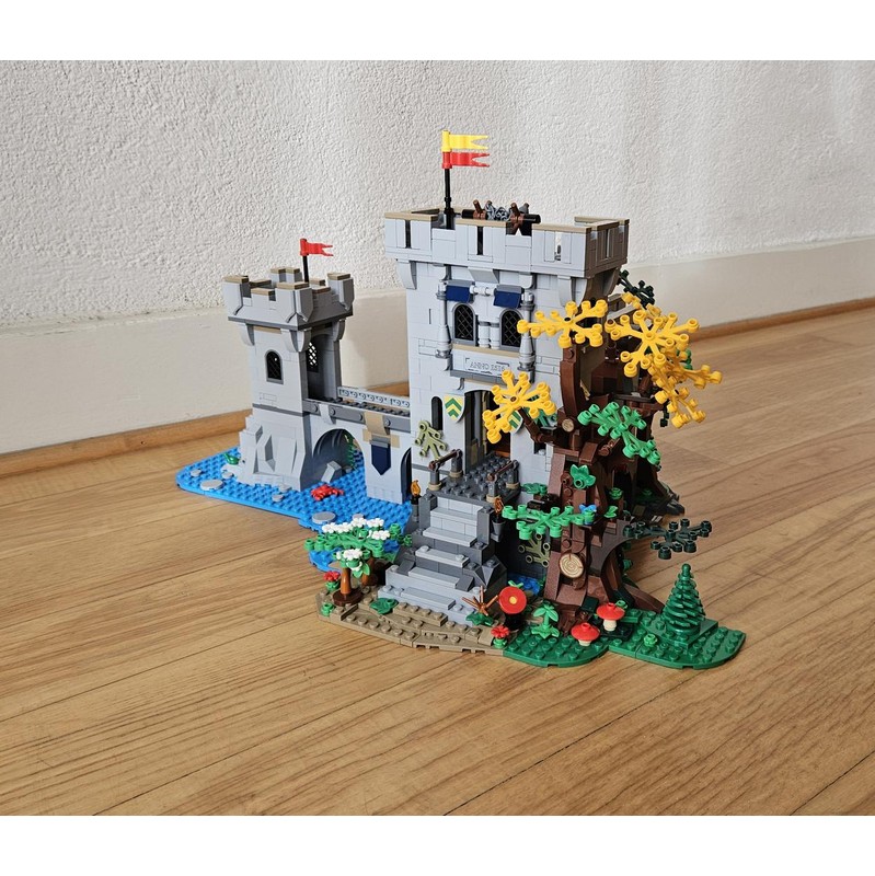 LEGO MOC 910001 Castle on the lake by drosse | Rebrickable - Build with ...