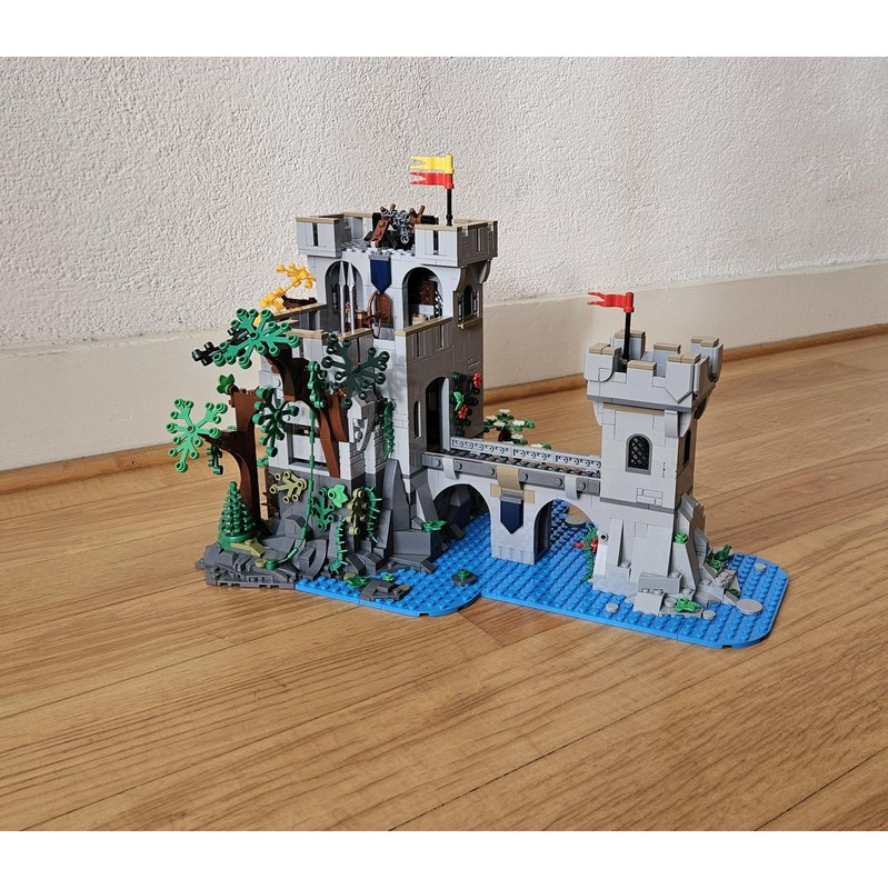 LEGO MOC 910001 Castle on the lake by drosse | Rebrickable - Build with ...