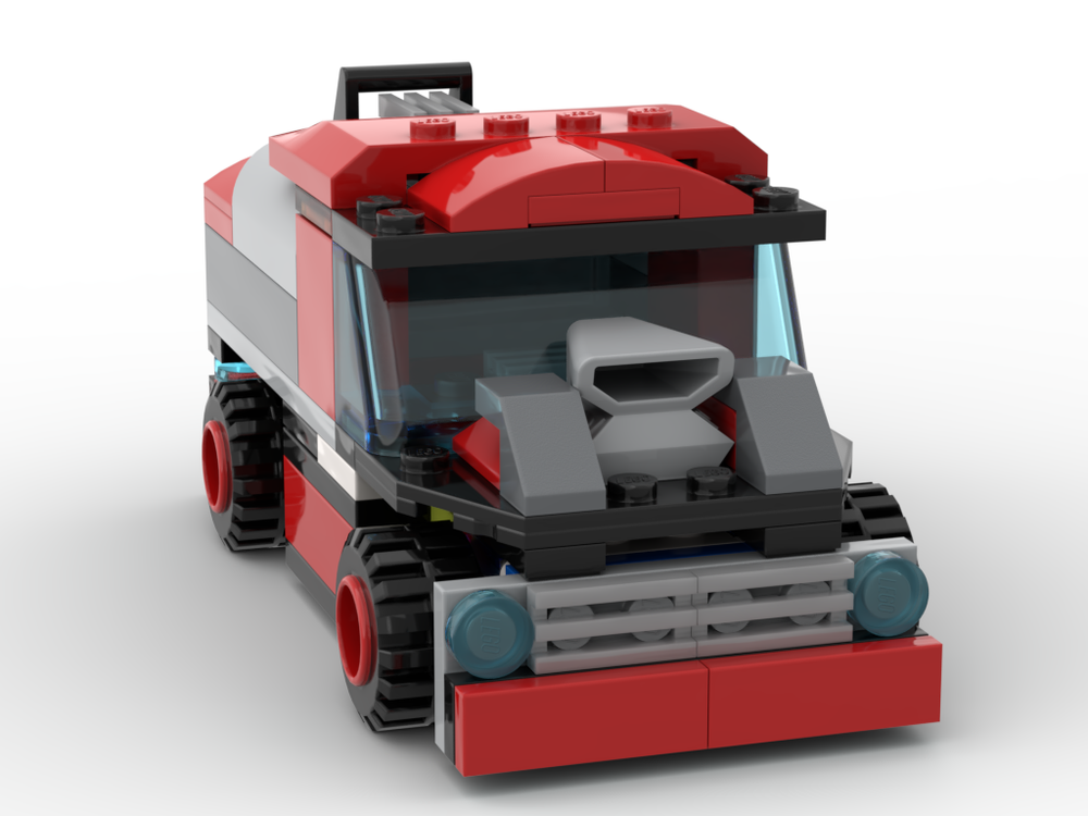 LEGO MOC Truck by P4tp4t | Rebrickable - Build with LEGO