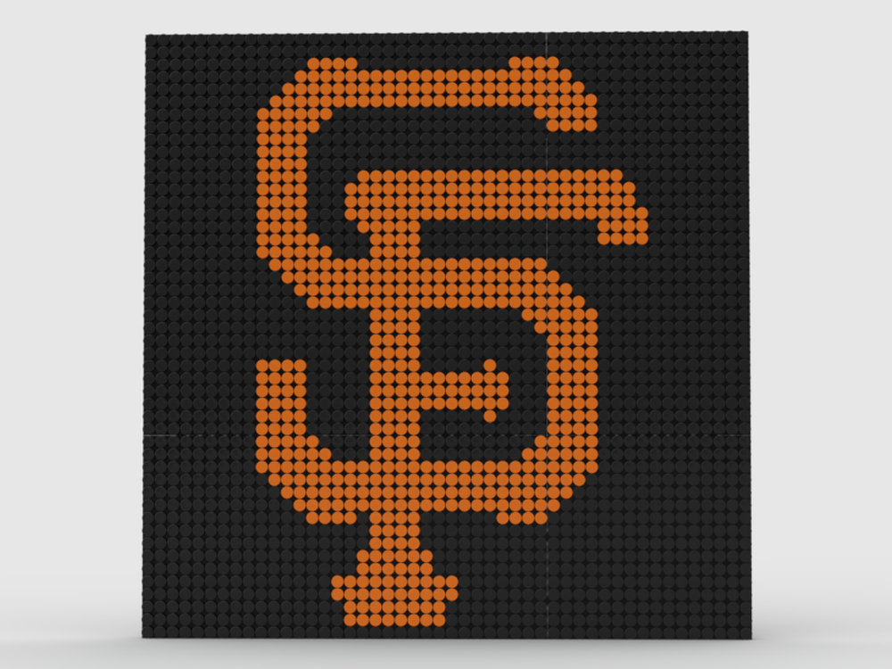 LEGO MOC San Francisco Giants Logo by Antman1022 | Rebrickable - Build ...