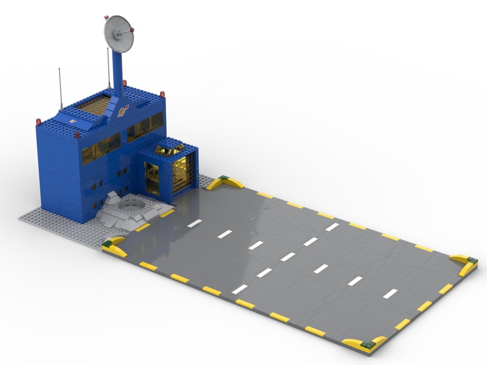 LEGO MOC-174973 Space Flight Control Centre by paulvdb | Rebrickable ...
