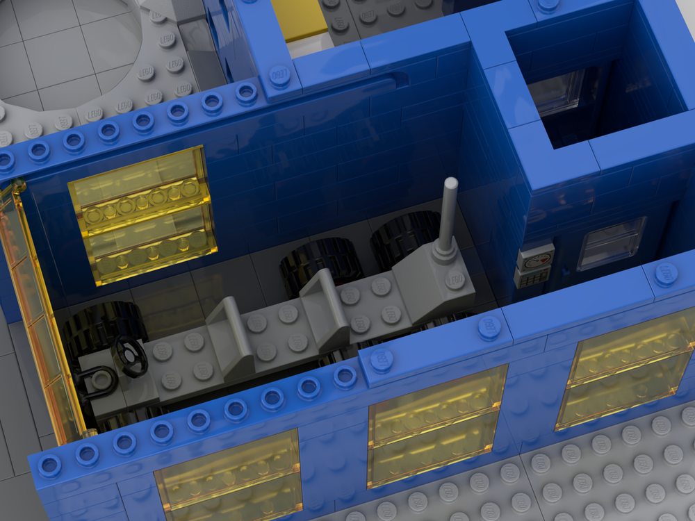 LEGO MOC-174973 Space Flight Control Centre by paulvdb | Rebrickable ...