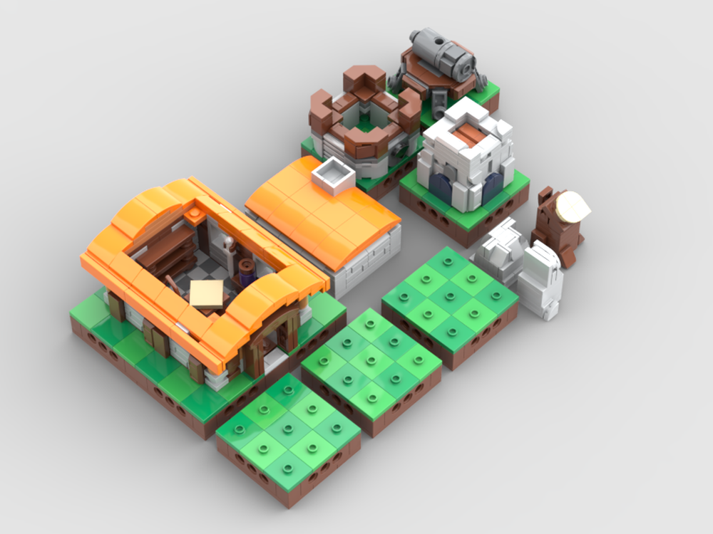 LEGO MOC COC playset 4 by EXCALIBURtheONE | Rebrickable - Build with LEGO