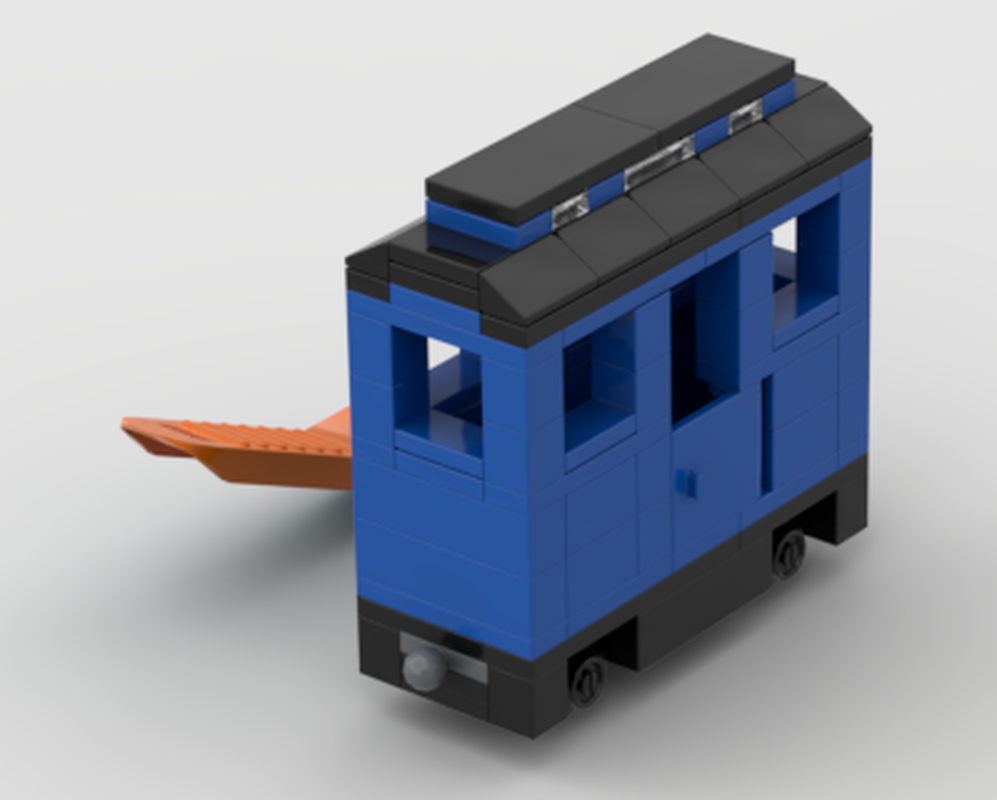 LEGO MOC-175022 Polar Express's Blue passenger car by TerminatorFan1984 ...
