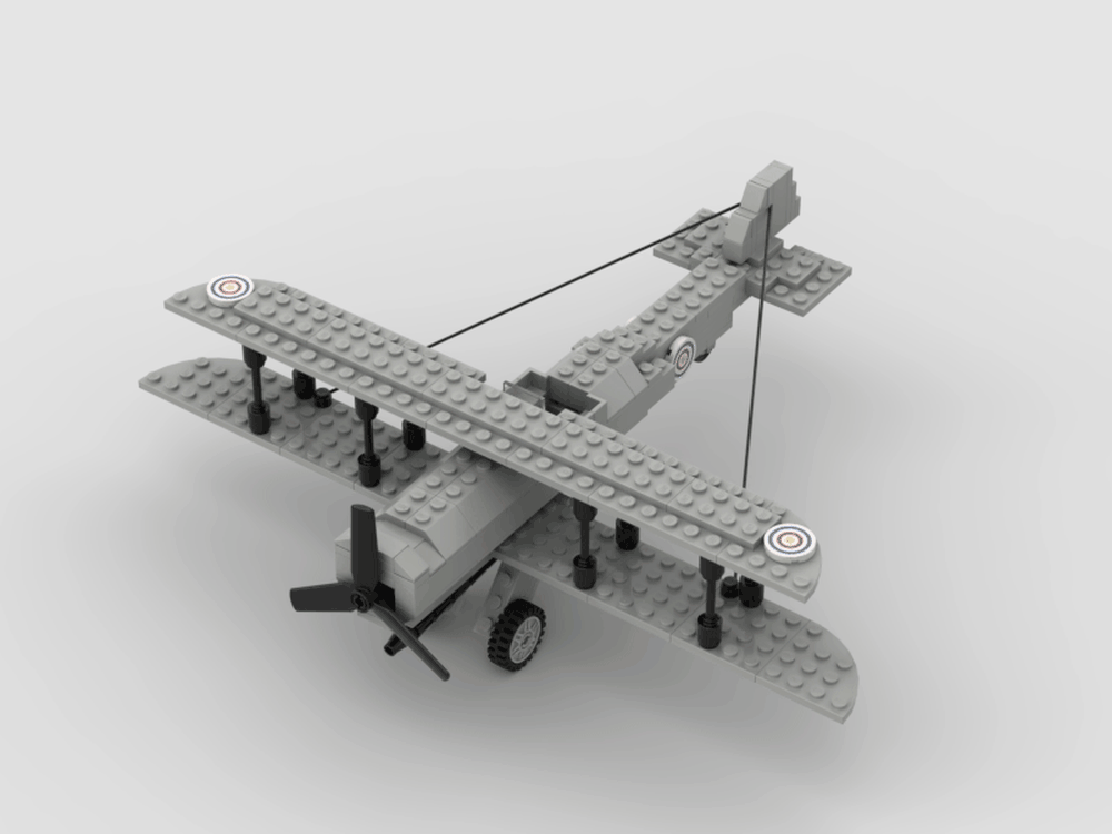 LEGO MOC swordfish torpedo bomber plane, minifigure scale by TheLEGO
