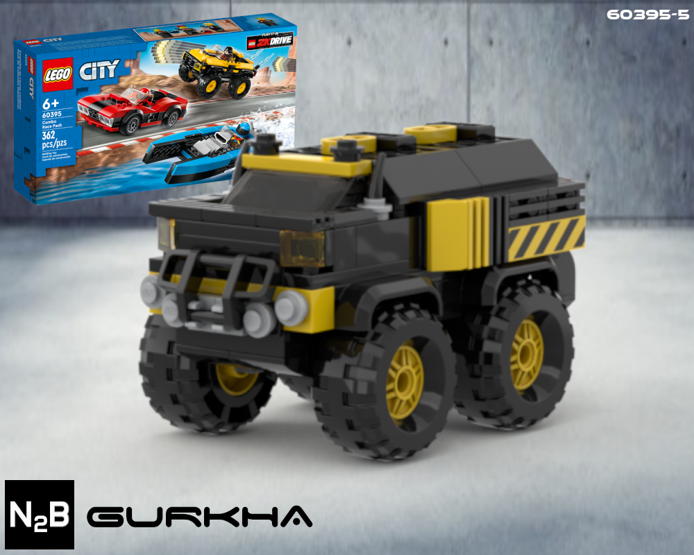 Gurkha LEGO 60395 Alternate Build 5