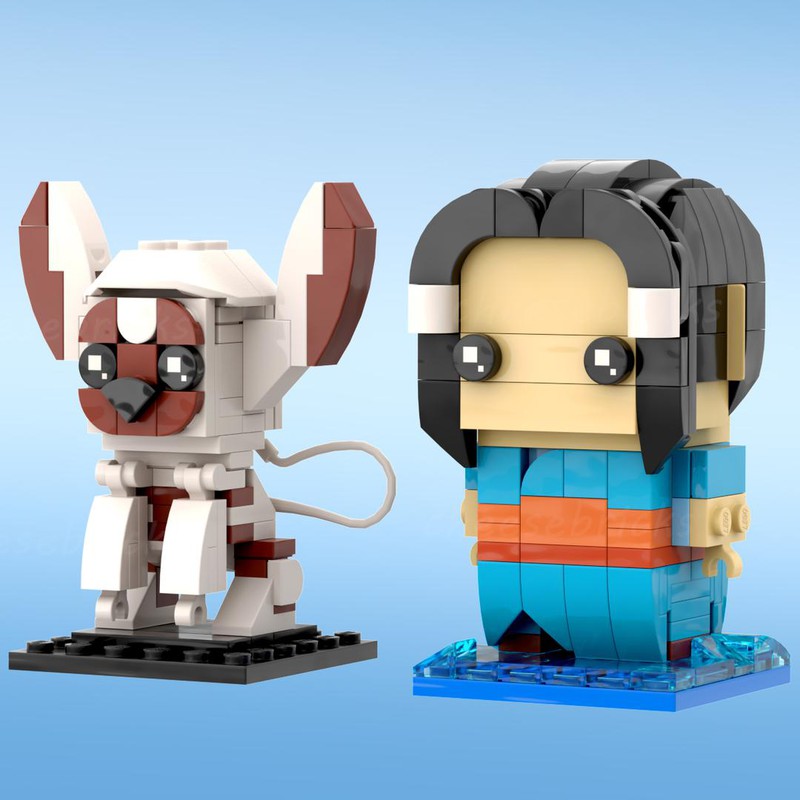 LEGO MOC Katara & Momo Avatar The Last Airbender Brickheadz by ...