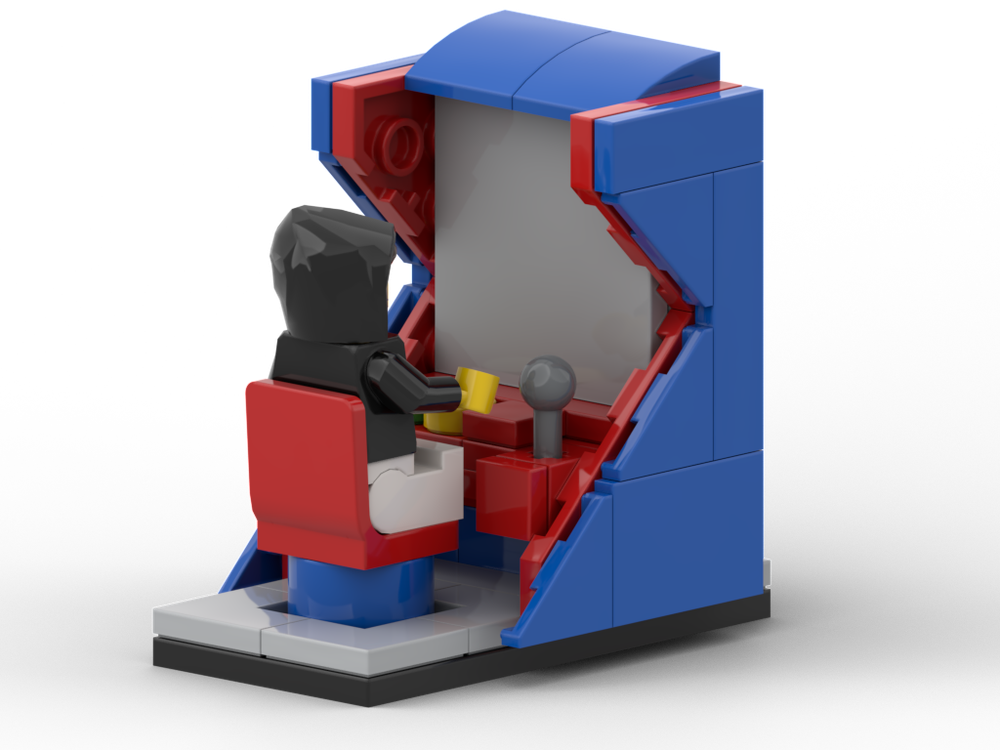 LEGO MOC Modular Arcade Gaming Machine by Viernes | Rebrickable - Build ...