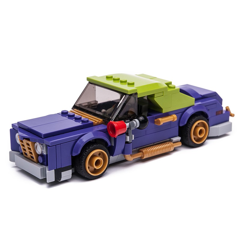 LEGO MOC 70906 6wide Jokermobile by Keep On Bricking | Rebrickable