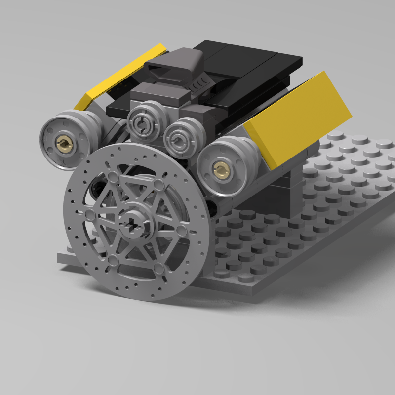 LEGO MOC V6 Engine by OOF12 | Rebrickable - Build with LEGO