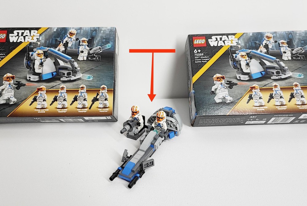 LEGO MOC-175150 75359 Barc speeder - Alternate Build 2 in 1 with