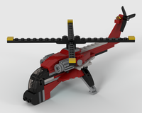 31057 Sikorsky Erickson S-64 Skycrane Heavy Lift Helicopter