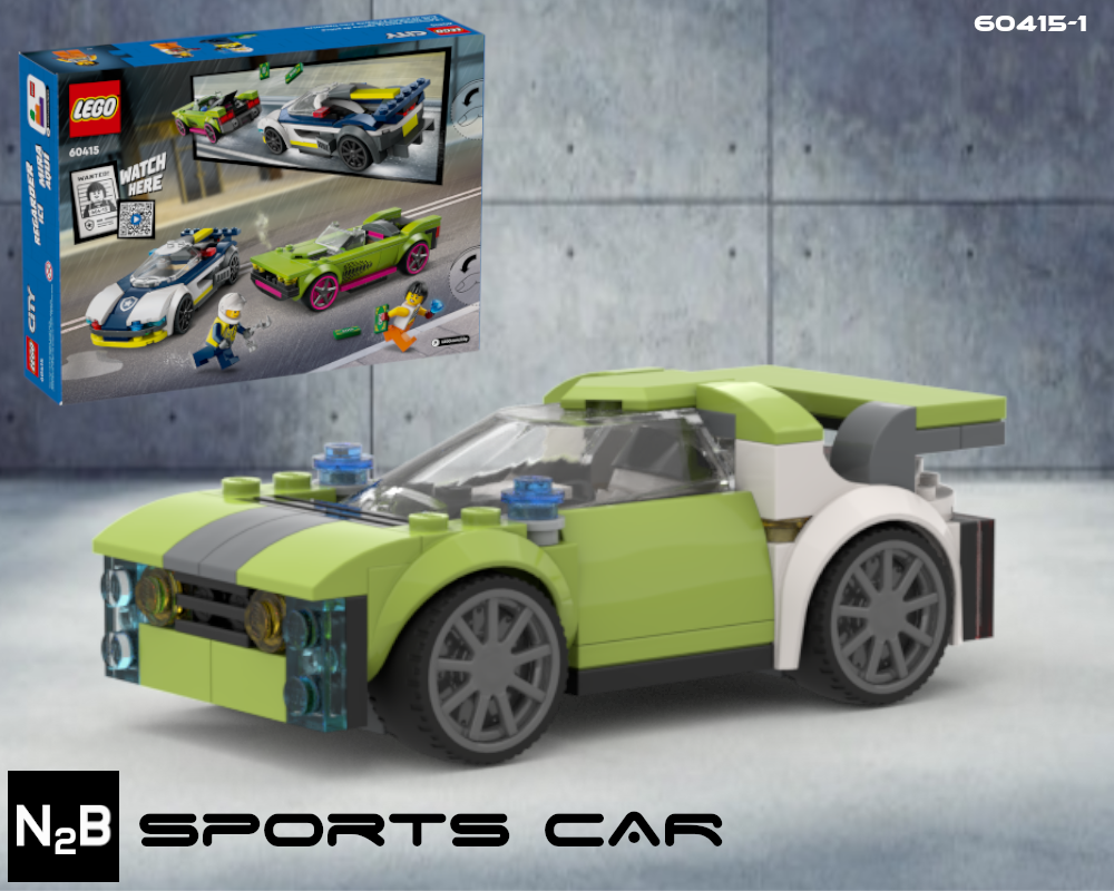 MOC-175206 Sports Car LEGO 60415 alternate build 1