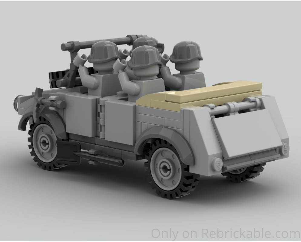 Brickmania kubelwagen fashion