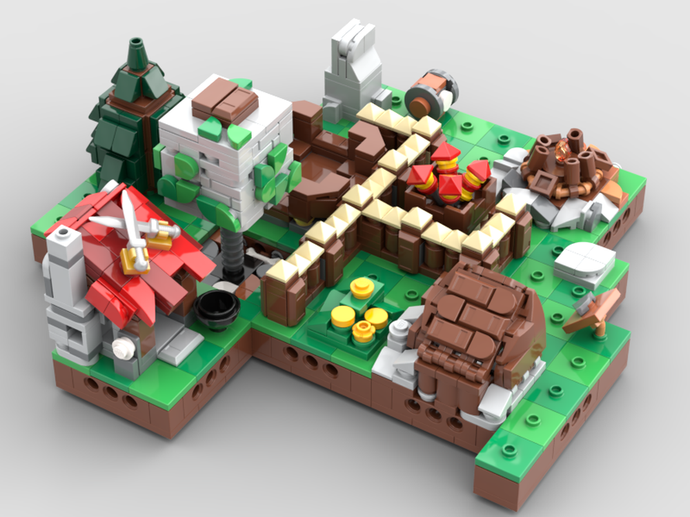 LEGO MOC Clash of clans BB playset by EXCALIBURtheONE | Rebrickable ...