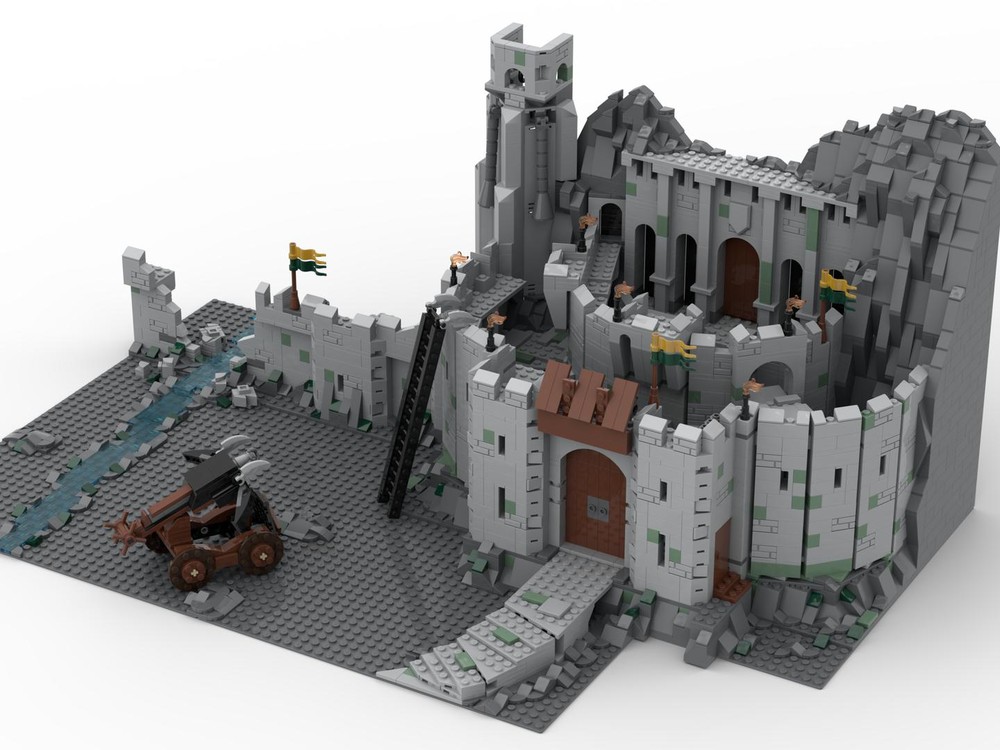 LEGO MOC LOTR - Helm's Deep by magurean.paul | Rebrickable - Build with ...