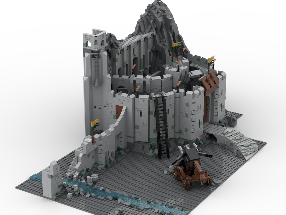 LEGO MOC LOTR Helm s Deep by magurean.paul Rebrickable Build with LEGO