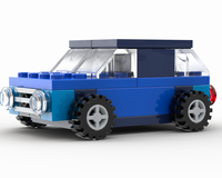 10696 Blue car