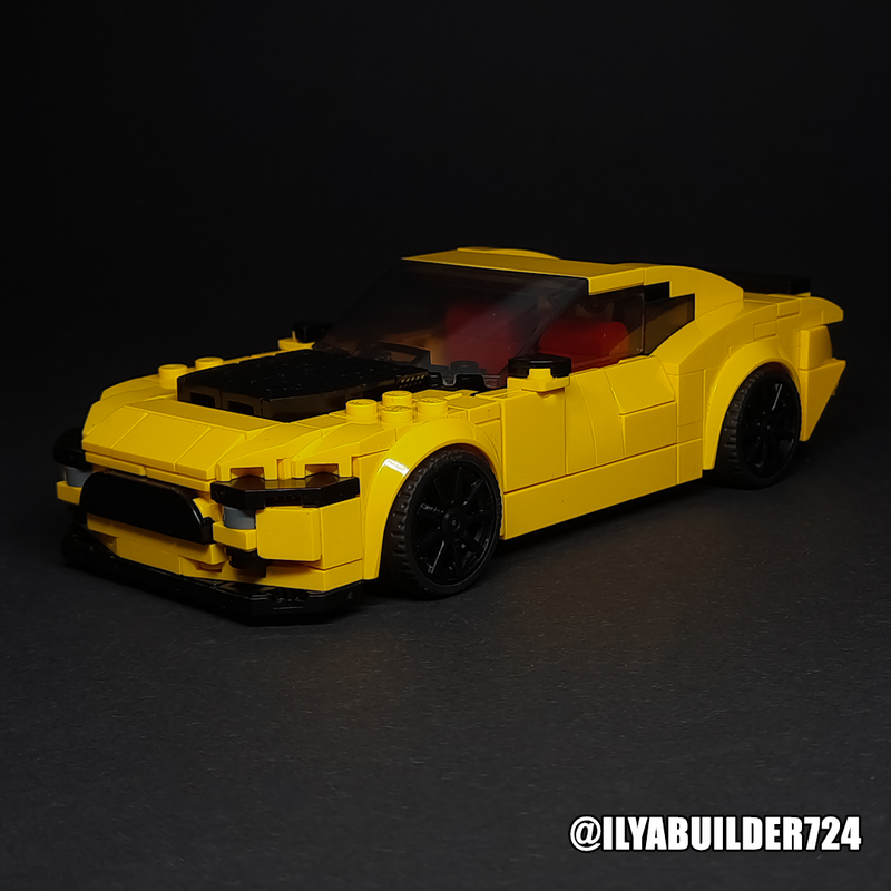 LEGO MOC 76901 Ford Mustang 2024 by ilyabuilder724 | Rebrickable ...